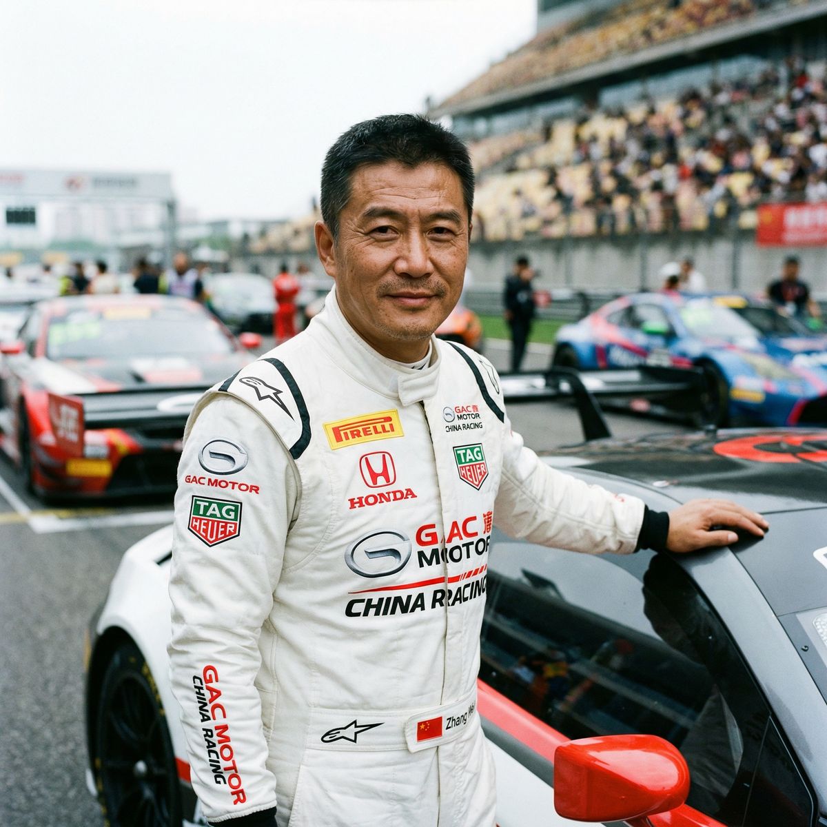 麻豆赛车手张海峰